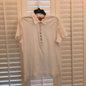 Tory Burch Short Sleeve Cotton Top